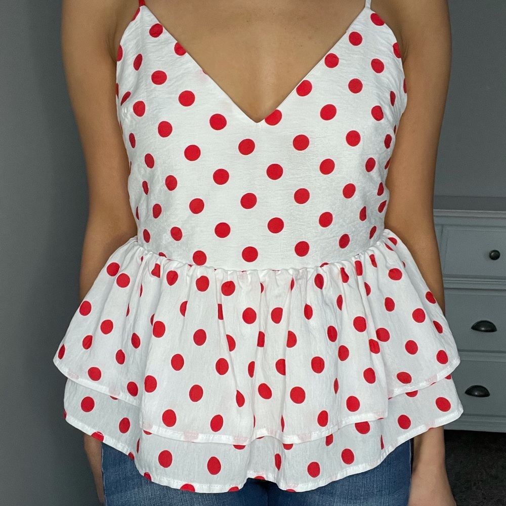 Endless Rose Peplum Tank